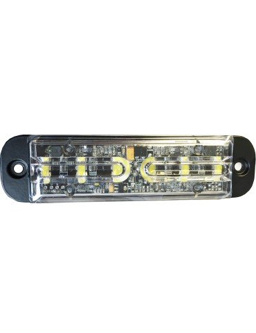 FEU PENETRATION BLANC ULTRA PLAT 6 LEDS BLANC