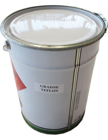 POT DE GRAISSE 20 KG SPECIALE TEFLON TYPE PTFE