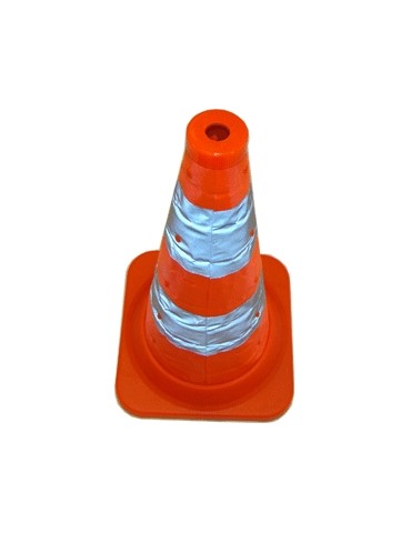 CONE DE SIGNALISATION PLIANT 500 MM