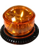 FEU A ÉCLATS ORANGE 12 LEDS 10V A 110V