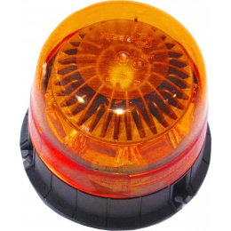 AUTOUTLET 2PCS Gyrophare LED Rotatif Orange 12V-24V 24 Gyrophare